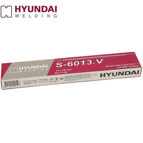 Электроды Hyundai Welding S-6013.V ⌀ 2,6мм (2,5кг)