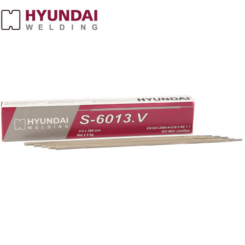 Электроды Hyundai Welding S-6013.V ⌀ 2,6мм (2,5кг)