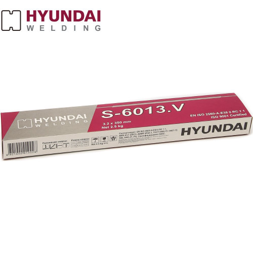 Электроды Hyundai Welding S-6013.V ⌀ 3,2мм (2,5кг)