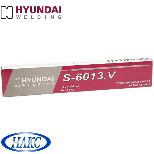 Электроды Hyundai Welding S-6013.V ⌀ 3,2мм (2,5кг)