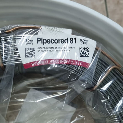 Проволока порошковая самозащитная Hyundai Welding Pipecored 81 2,0 мм (26кг)
