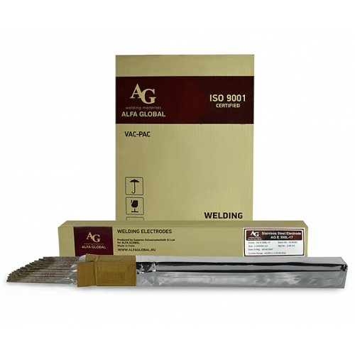Электроды для нержавеющих сталей AG E 308L-17 ⌀ 5,0мм
