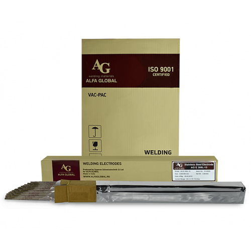 Электроды для нержавеющих сталей AG E 309L-15 ⌀ 3,2мм